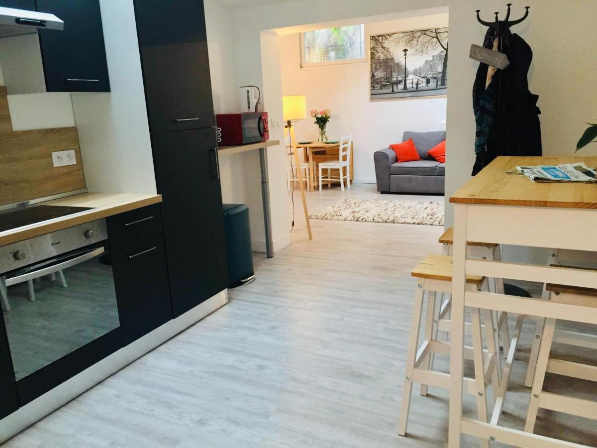 Chaleureux Et Spacieux Appartement De Centre-Ville - Lit King Size - Netflix 셰르부르 앙 코탱탕 외부 사진